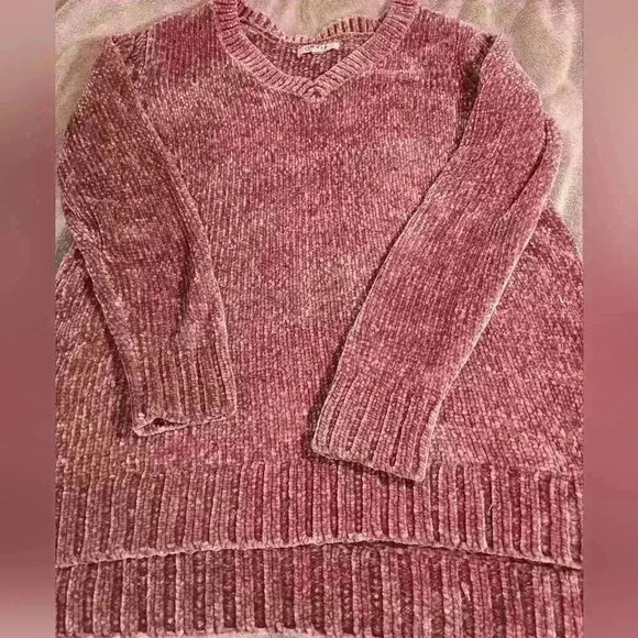 2 FOR 25$ ORVIS light purple soft cozy sweater- (#110) - Picture 1 of 7